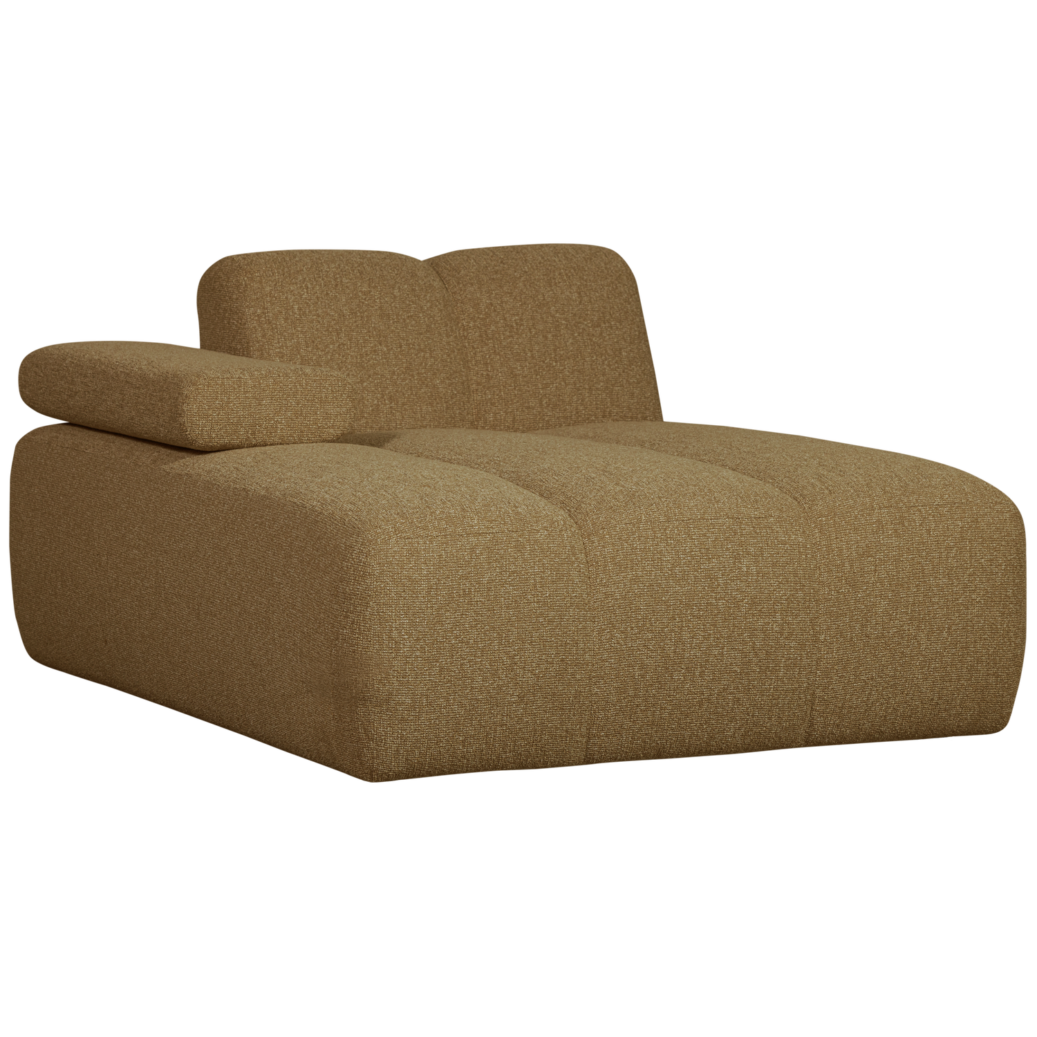 MOJO CHAISE LONGUE ELEMENT LINKS BOUCLE GELBBRAUN MELANGE 377459-GM – Bild 4