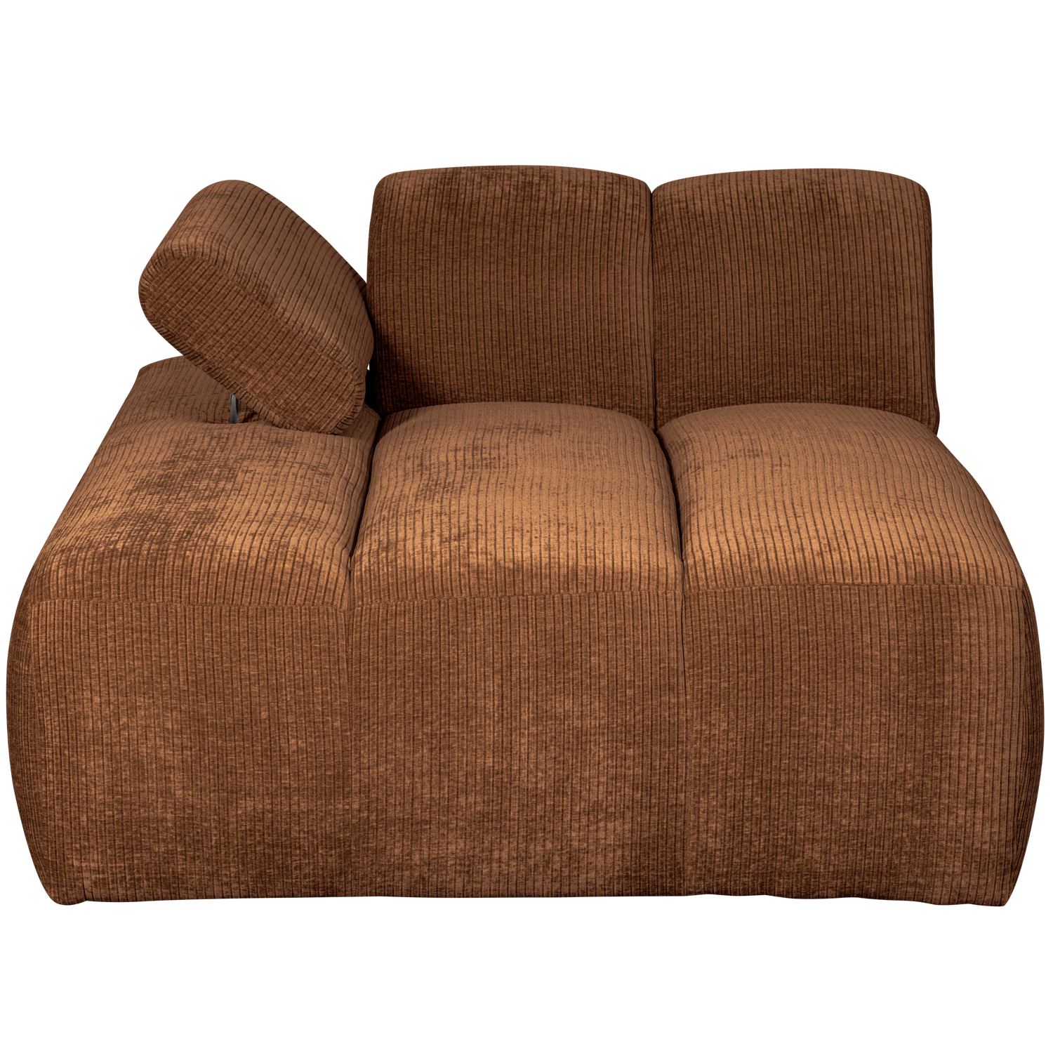 MOJO CHAISE LONGUE ELEMENT LINKS GERIPPTER ROSTBRAUN 377459-R – Bild 3