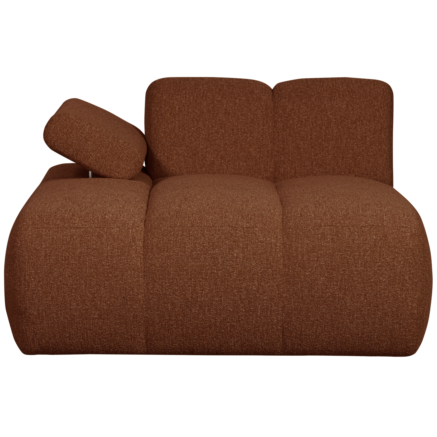 MOJO CHAISE LONGUE ELEMENT LINKS BOUCLE ROSTBRAUN MELIERT 377459-RM – Bild 3