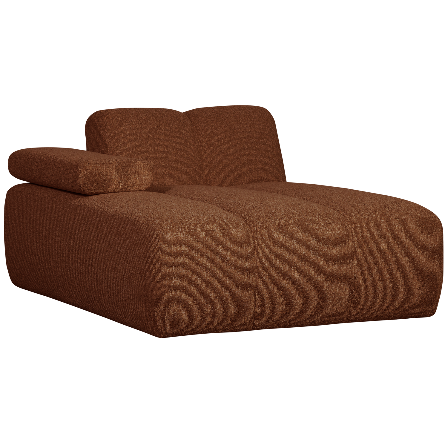 MOJO CHAISE LONGUE ELEMENT LINKS BOUCLE ROSTBRAUN MELIERT 377459-RM – Bild 4