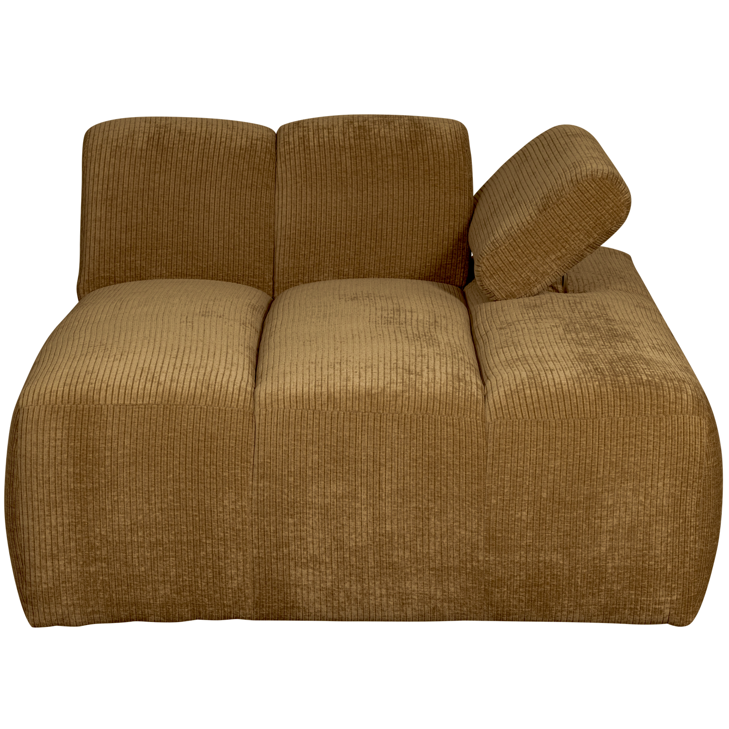MOJO CHAISE LONGUE RECHTS GERIPPTER HONIGGELB 377460-H – Bild 3
