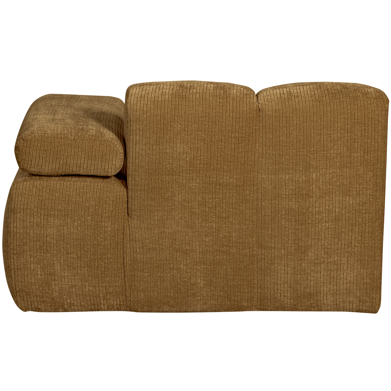 MOJO CHAISE LONGUE RECHTS GERIPPTER HONIGGELB 377460-H – Bild 7