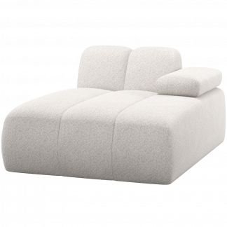 MOJO CHAISE LONGUE RECHTS WOLLE ECRU 377460-WE