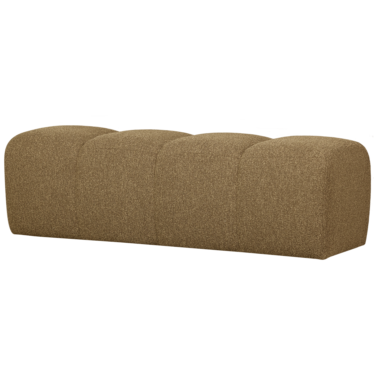 MOJO ESSBANK 164 CM BOUCLE GELBBRAUN MELANGE 377461-GM