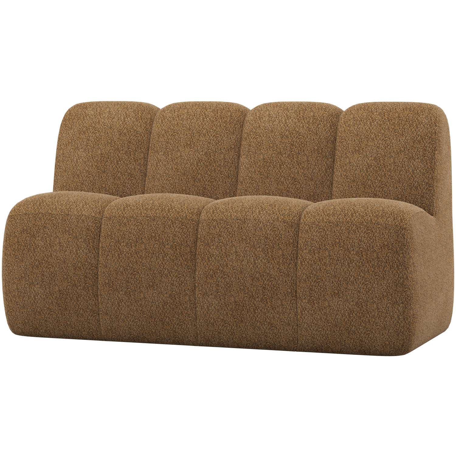 MOJO ESSBANK 164 CM MIT RUCKENLEHNE WOLLE HONINGELB 377462-WH