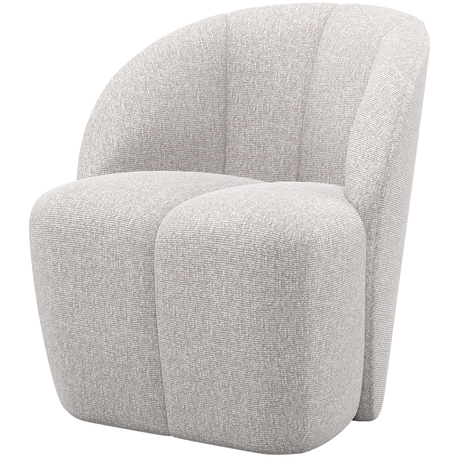 MOJO DREHSESSEL BOUCLE ECRU MELANGE 377463-CM