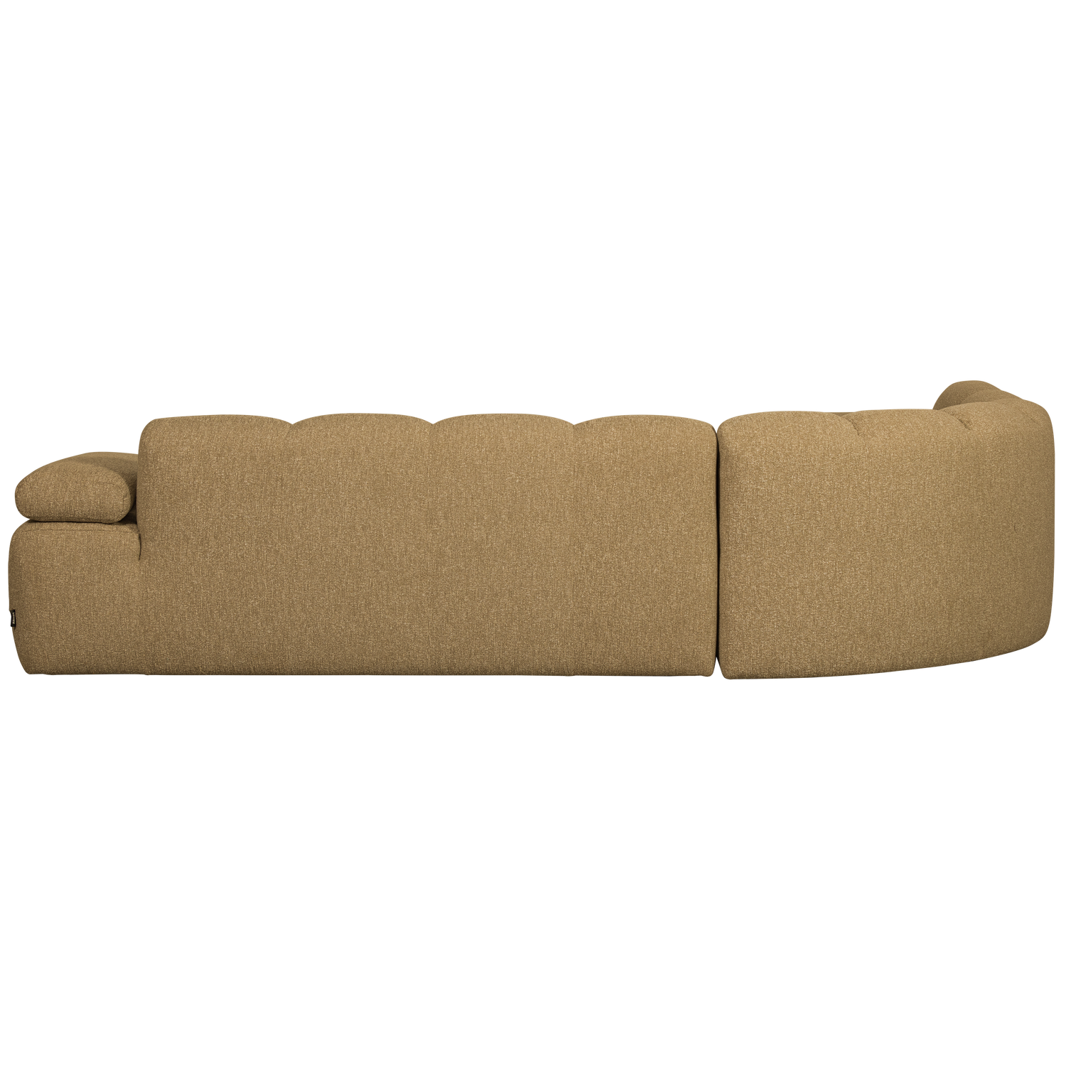 MOJO ECKBANK LINKS BOUCLE GELBBRAUN MELANGE 377466-GM – Bild 4