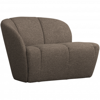 MOJO 2-SITZER BANK LINKS BOUCLE BRAUN MELANGE 377469-BM
