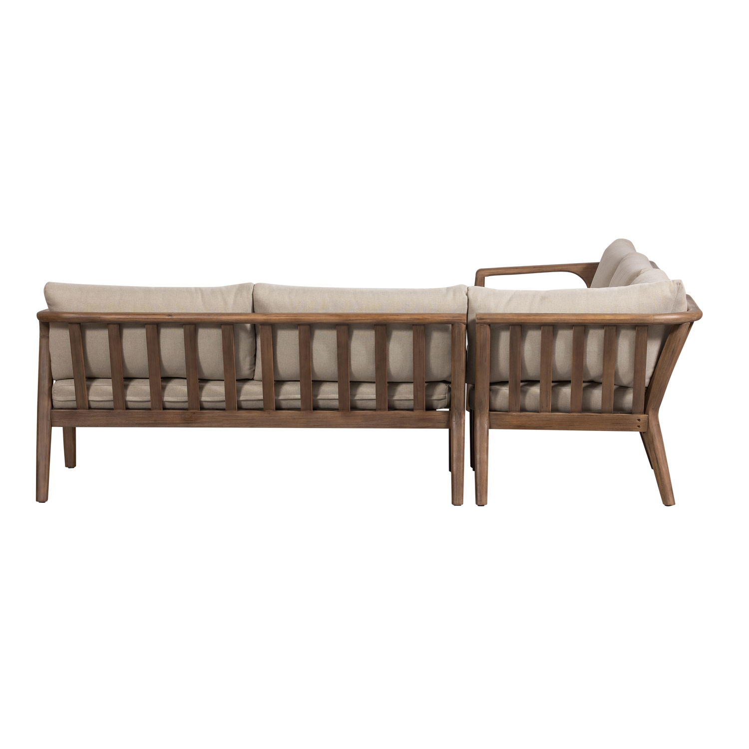 BIAM GARTEN LOUNGESET AKAZIENHOLZ NATUR SAND [fsc] 377473-N – Bild 6