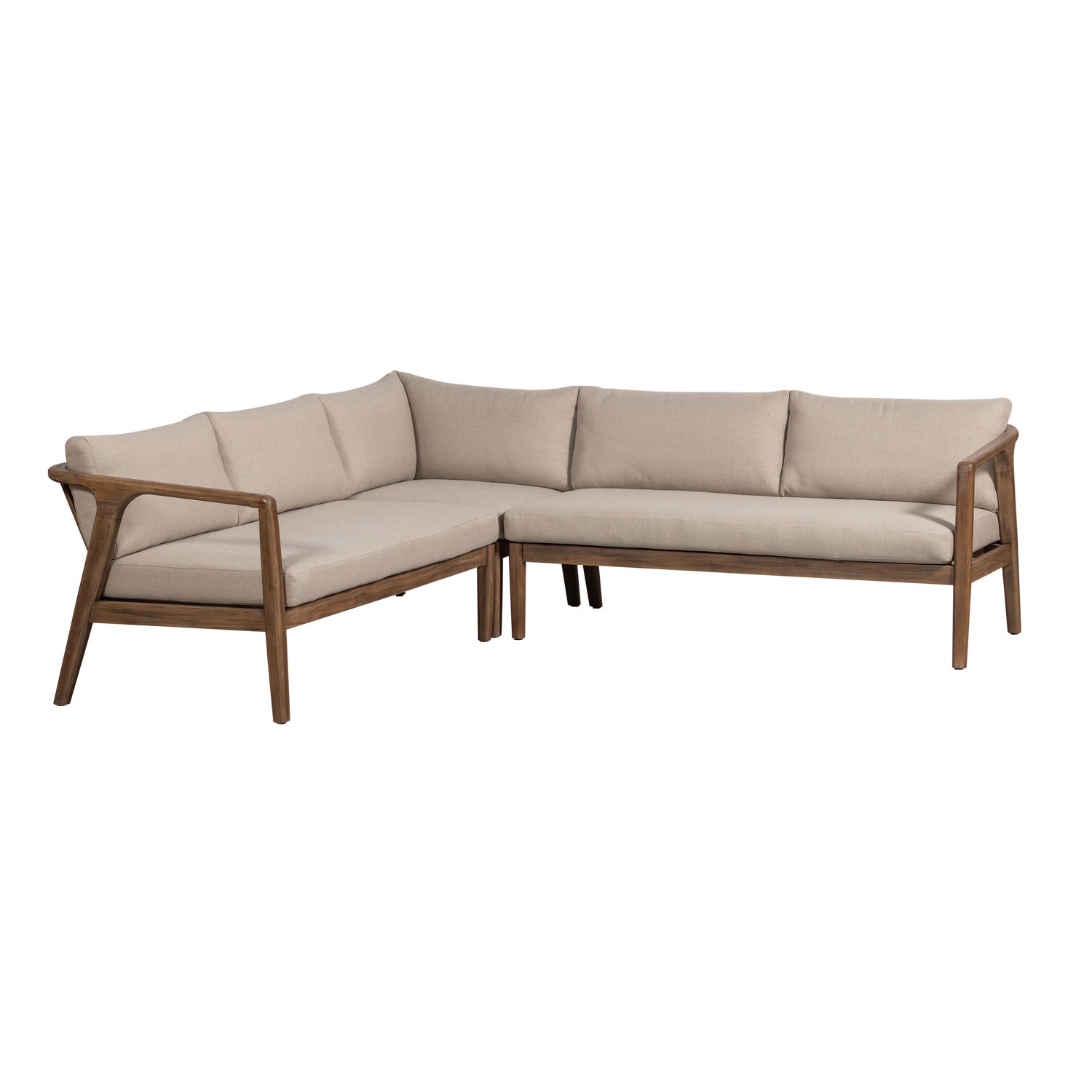 BIAM GARTEN LOUNGESET AKAZIENHOLZ NATUR SAND [fsc] 377473-N