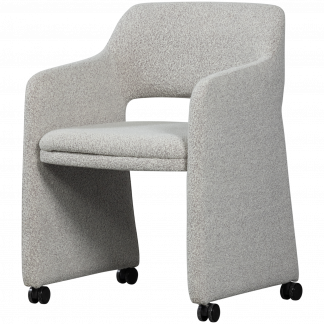 LYRIC ESSZIMMERSTUHL MIT RADERN GREIGE 377474-G