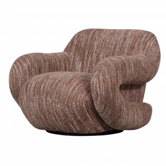 FOLKE SESSEL CHENILLE ALTROSA MELANGE 377484-R