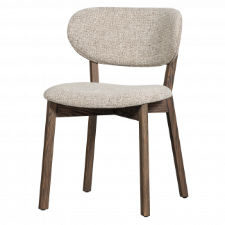 UDAR ESSZIMMERSTUHL NATUR MIT HOLZRAHMEN BRAUN 377489-D