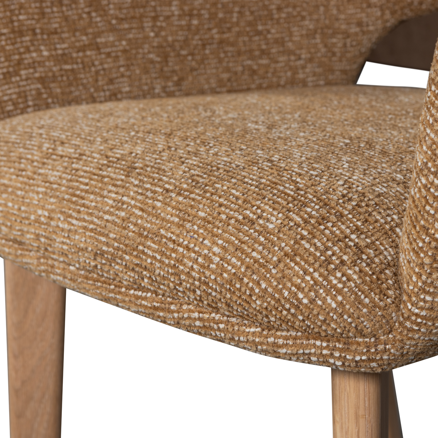 MURAT ESSZIMMERSTUHL GELB MIT HOLZFUSS NATUR 377492-GN – Bild 8