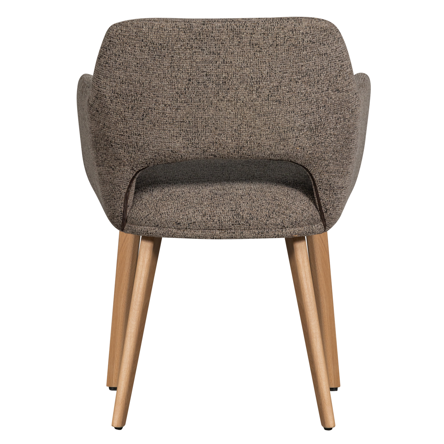 MURAT ESSZIMMERSTUHL TAUPE MIT HOLZFUSS NATUR 377492-TN – Bild 6