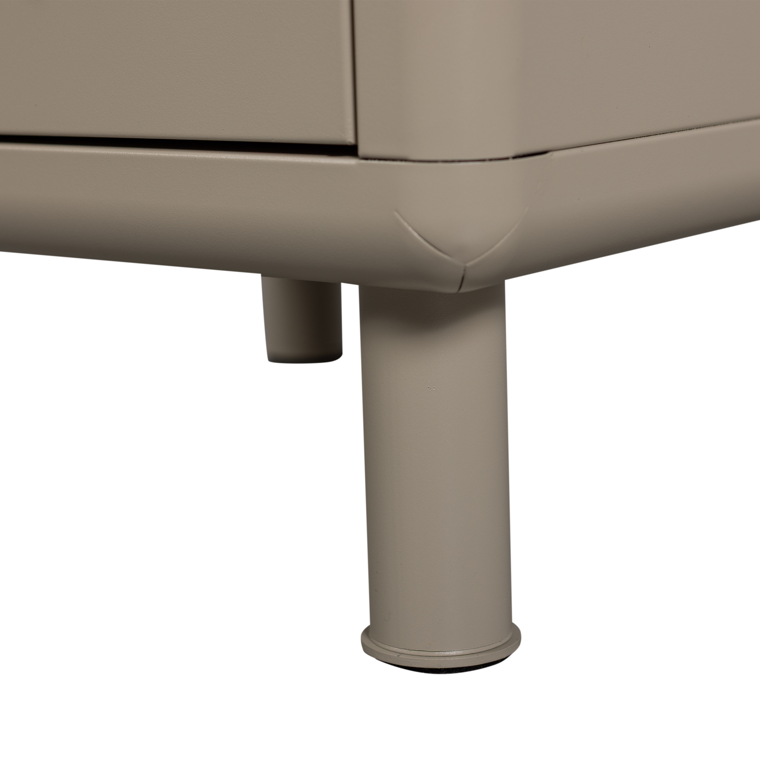 RUNE KOMMODE NACHTTISCH 2 SCHUBLADEN METALL SAND 377494-Z – Bild 10