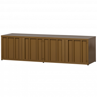 LEVEL TV-SCHRANK METALL HONIGGELB 44x160CM 377501-H
