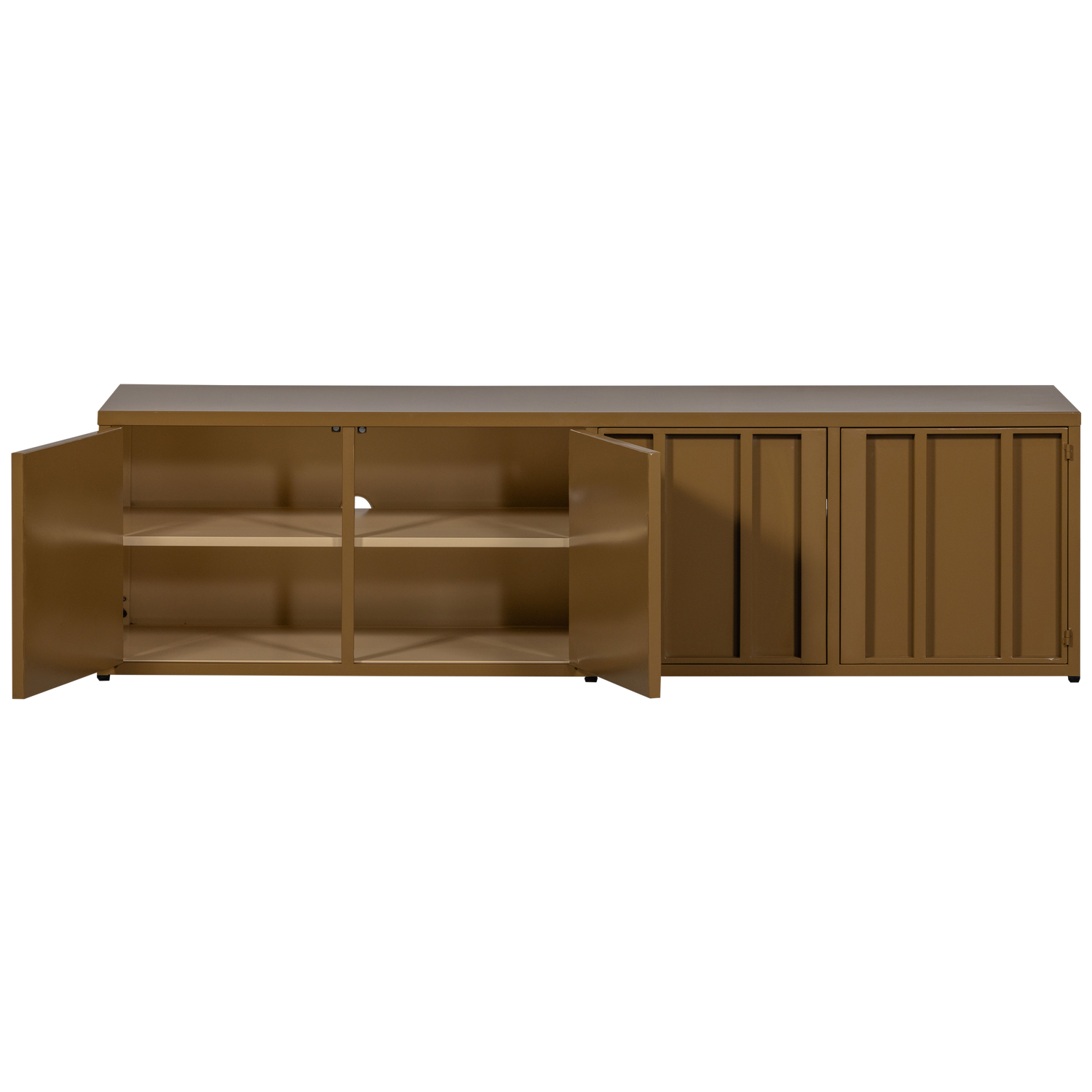 LEVEL TV-SCHRANK METALL HONIGGELB 44x160CM 377501-H – Bild 5