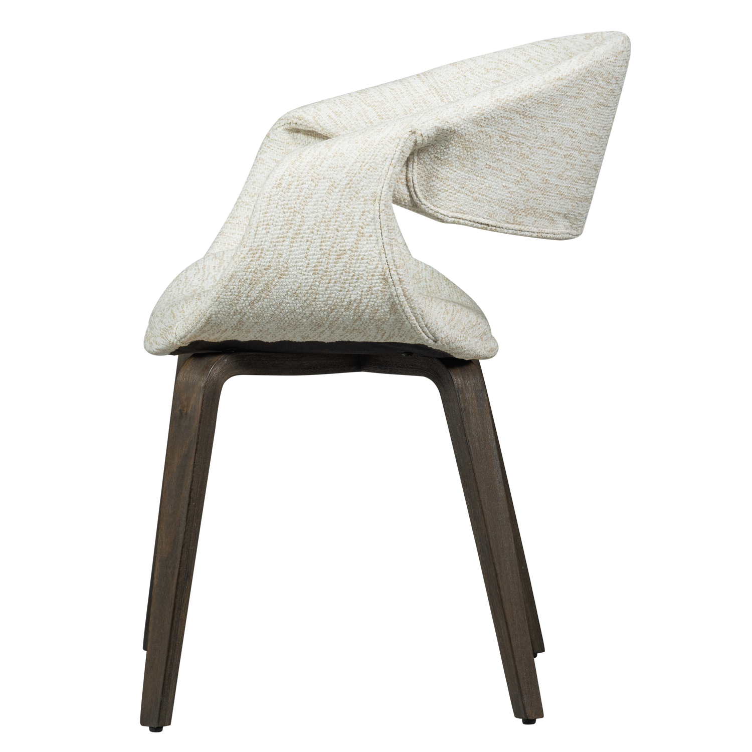 YOSSI ESSZIMMERSTUHL NATUR MIT HOLZFUSS DUNKELBRAUN 377505-ND – Bild 5