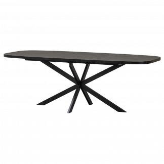 ARROS ESSTISCH AUSZIEHBAR 180-220x90CM MDF SCHWARZ 377506-Z