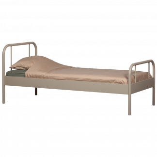 MATA EINZELBETT METALL SAND 90x200CM 377514-S