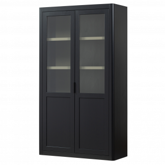 GUNNAR BUFFETSCHRANK KIEFER MATTSCHWARZ [fsc] 377516-MZ