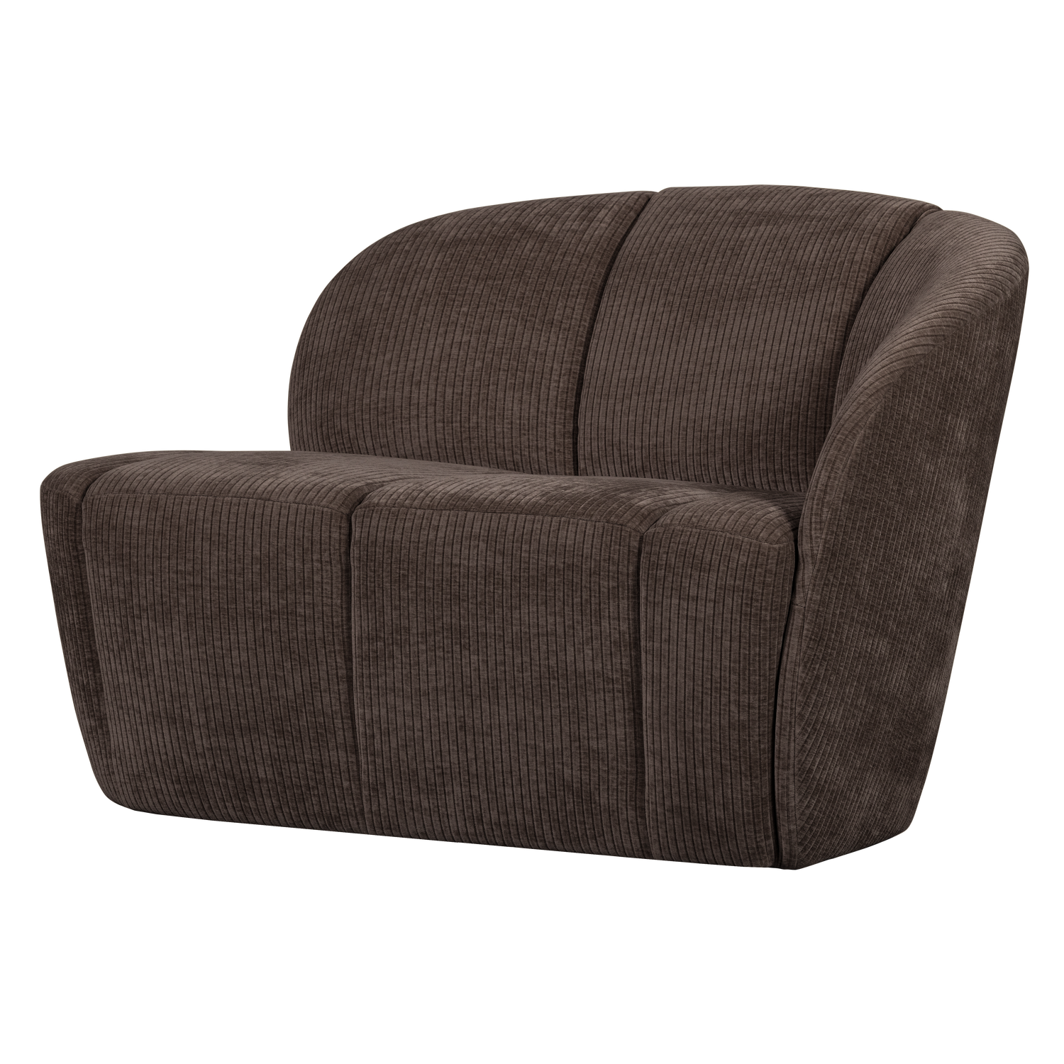 MOJO 2-SITZER BANK RECHTS GERIPPTER BRAUN 377518-B