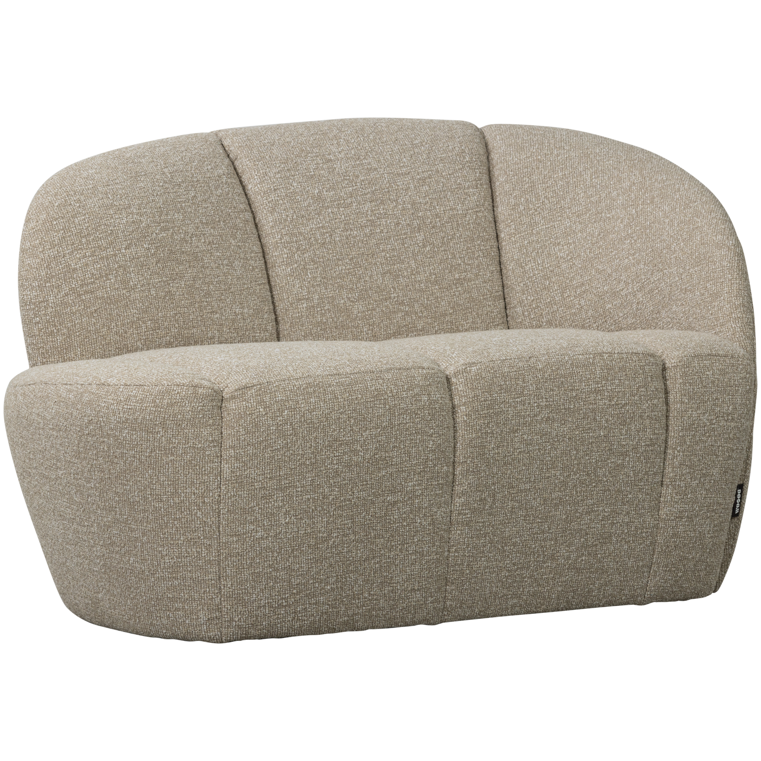 MOJO 2-SITZER BANK RECHTS BOUCLE BEIGE MELANGE 377518-EM – Bild 3