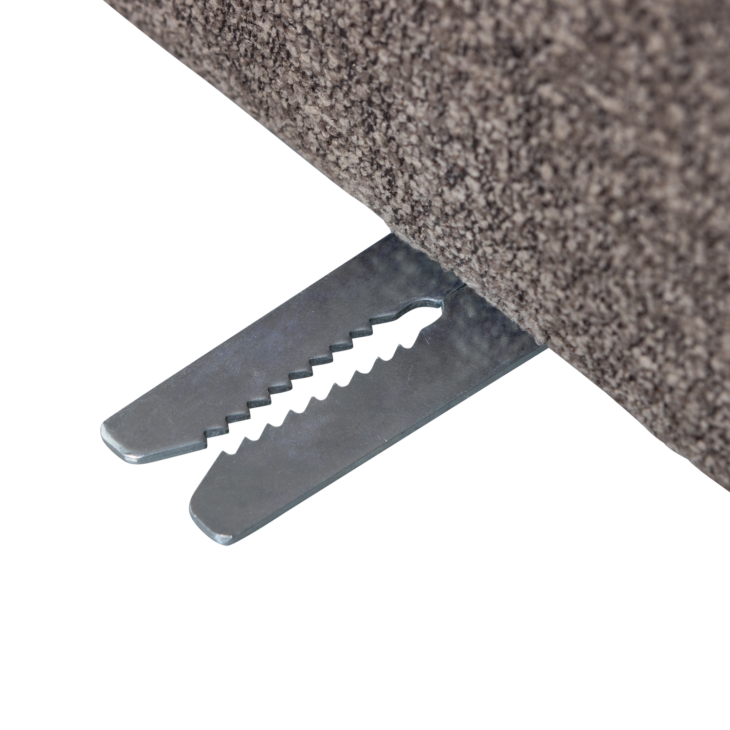 MOJO ESSBANK 84CM MIT RUCKENLEHNE BOUCLE BRAUN MELANGE 377519-BM – Bild 8
