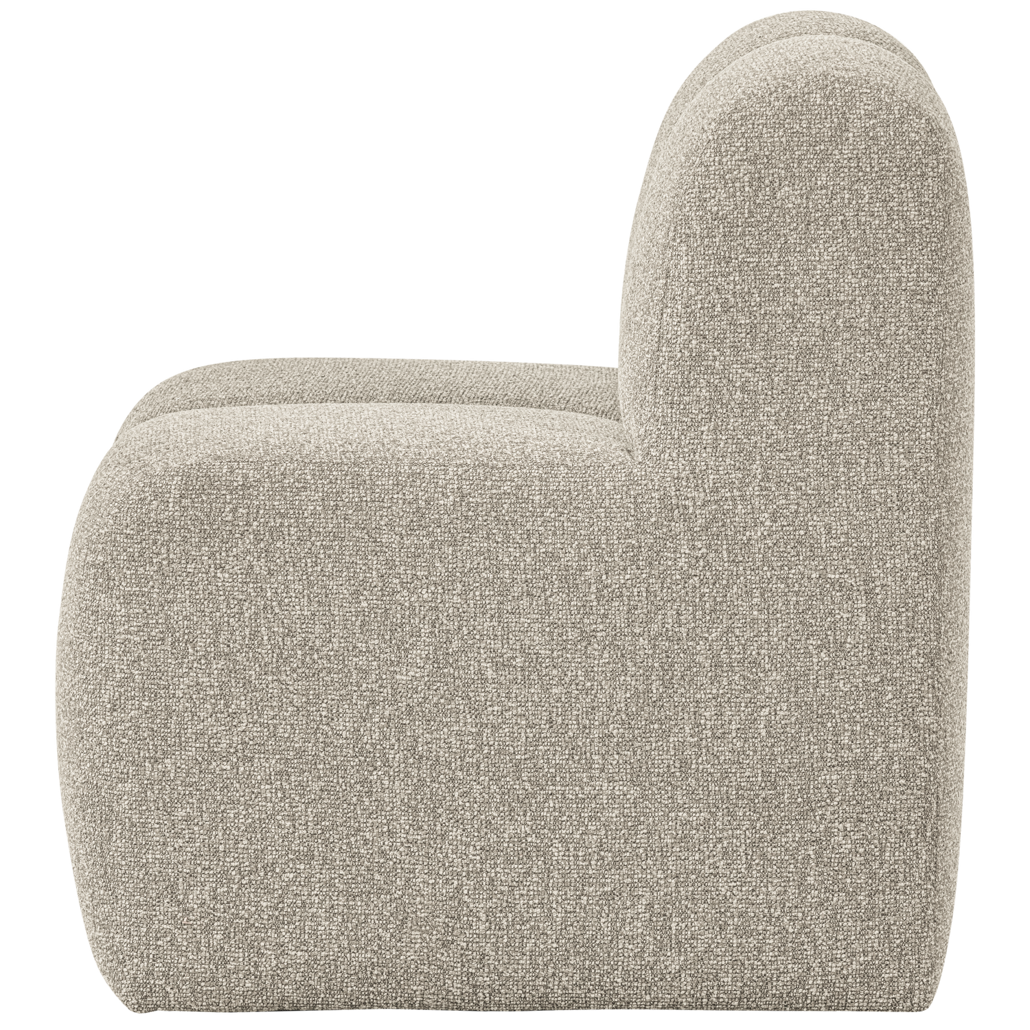 MOJO ESSBANK 84CM MIT RUCKENLEHNE BOUCLE BEIGE MELANGE 377519-EM – Bild 4