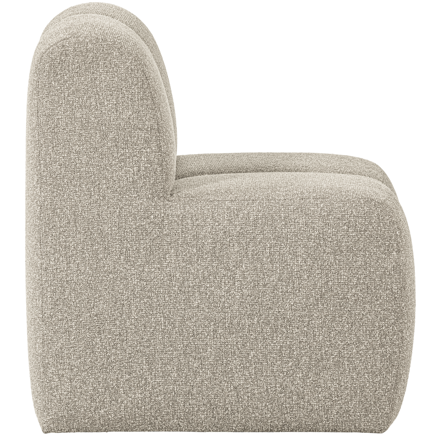MOJO ESSBANK 84CM MIT RUCKENLEHNE BOUCLE BEIGE MELANGE 377519-EM – Bild 5