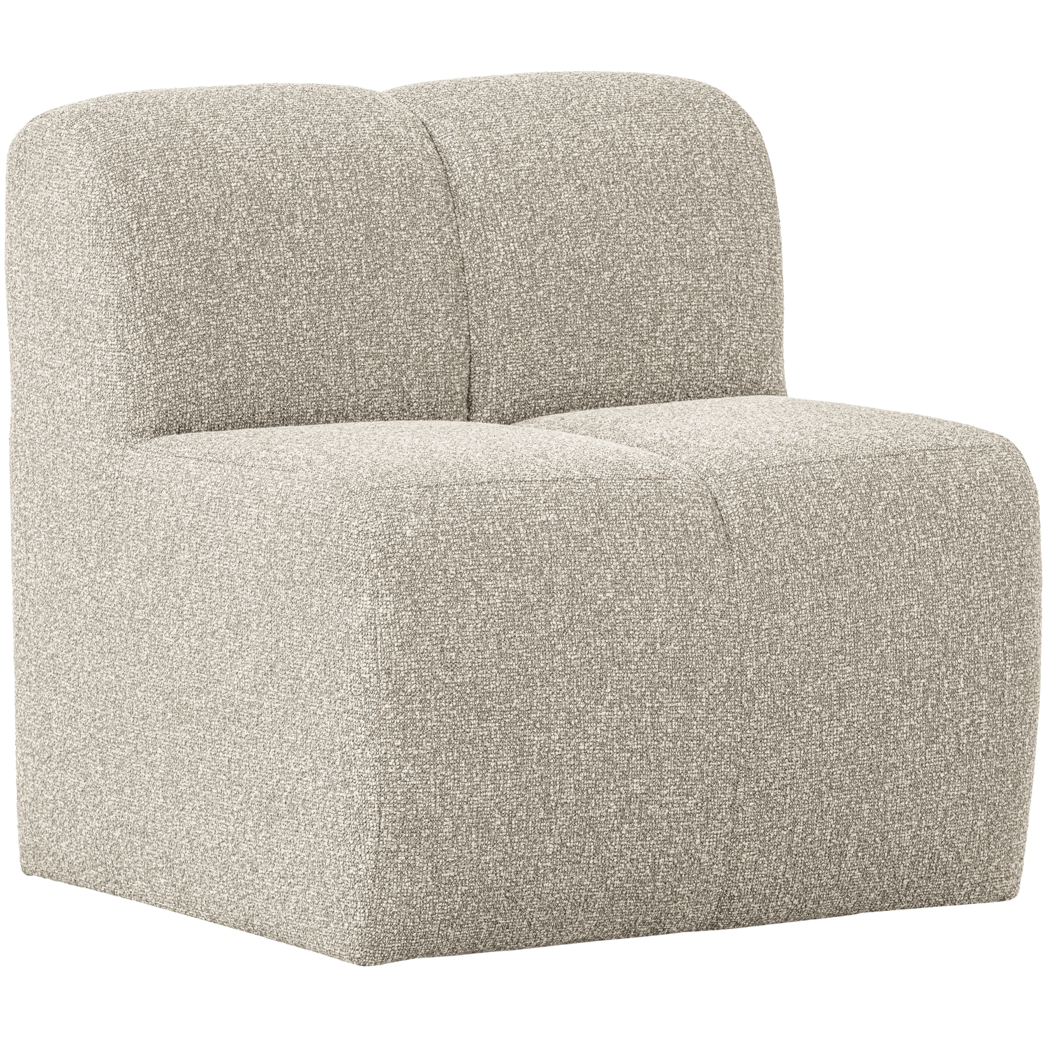 MOJO ESSBANK 84CM MIT RUCKENLEHNE BOUCLE BEIGE MELANGE 377519-EM – Bild 3
