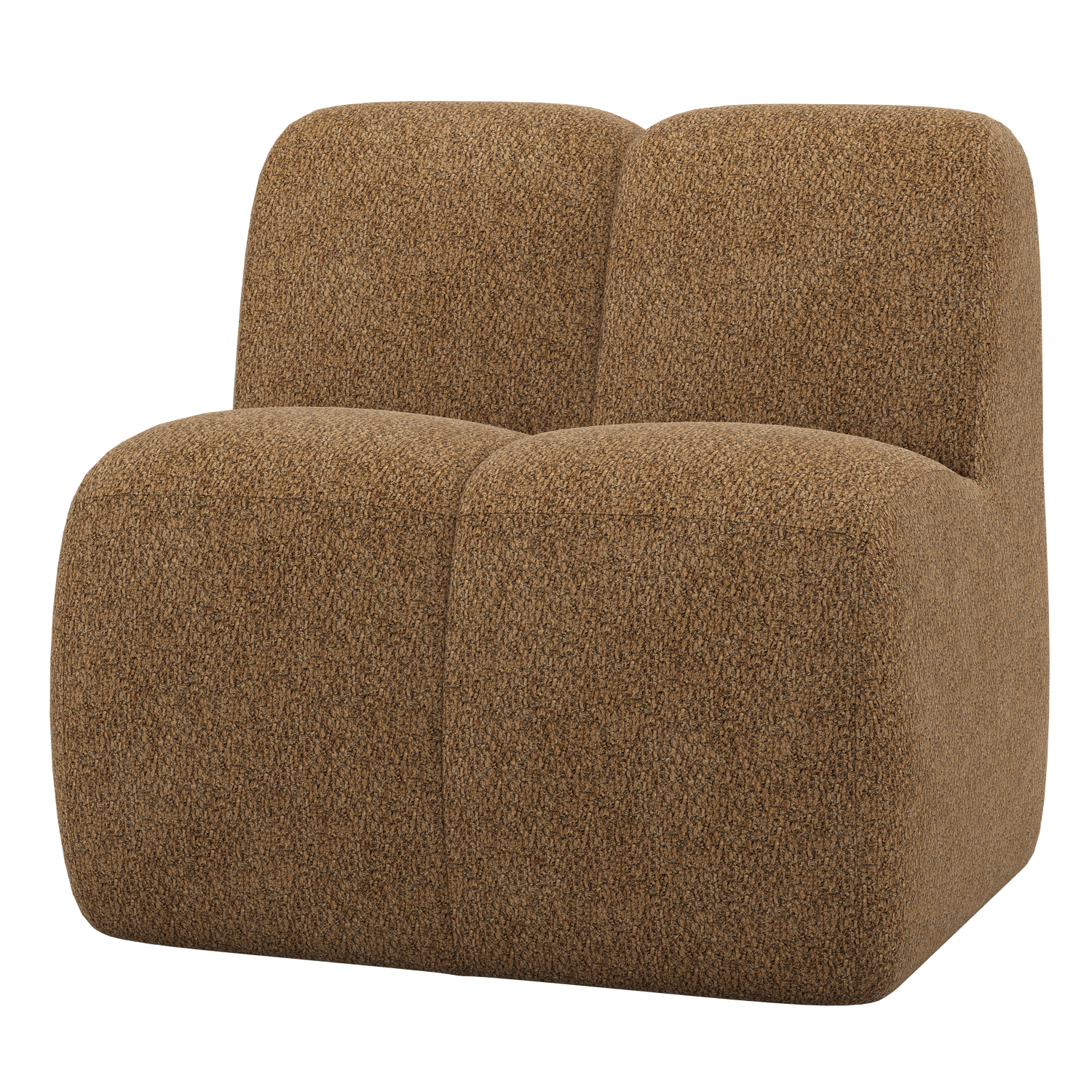 MOJO ESSBANK 84 CM MIT RUCKENLEHNE WOLLE HONINGELB 377519-WH
