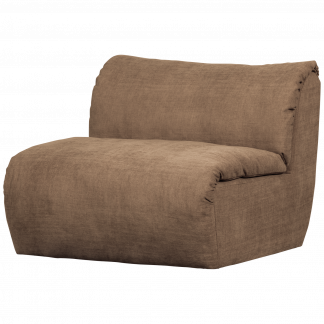 BAGGY 1-SITZER ELEMENT GEWEBTE CHENILLE BRAUN 377520-BR