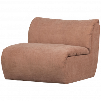 BAGGY 1-SITZER ELEMENT GEWEBTE CHENILLE ALTROSA 377520-OP