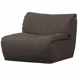 BAGGY 1-SITZER ELEMENT WARMES GRAU MELANGE 377520-WM