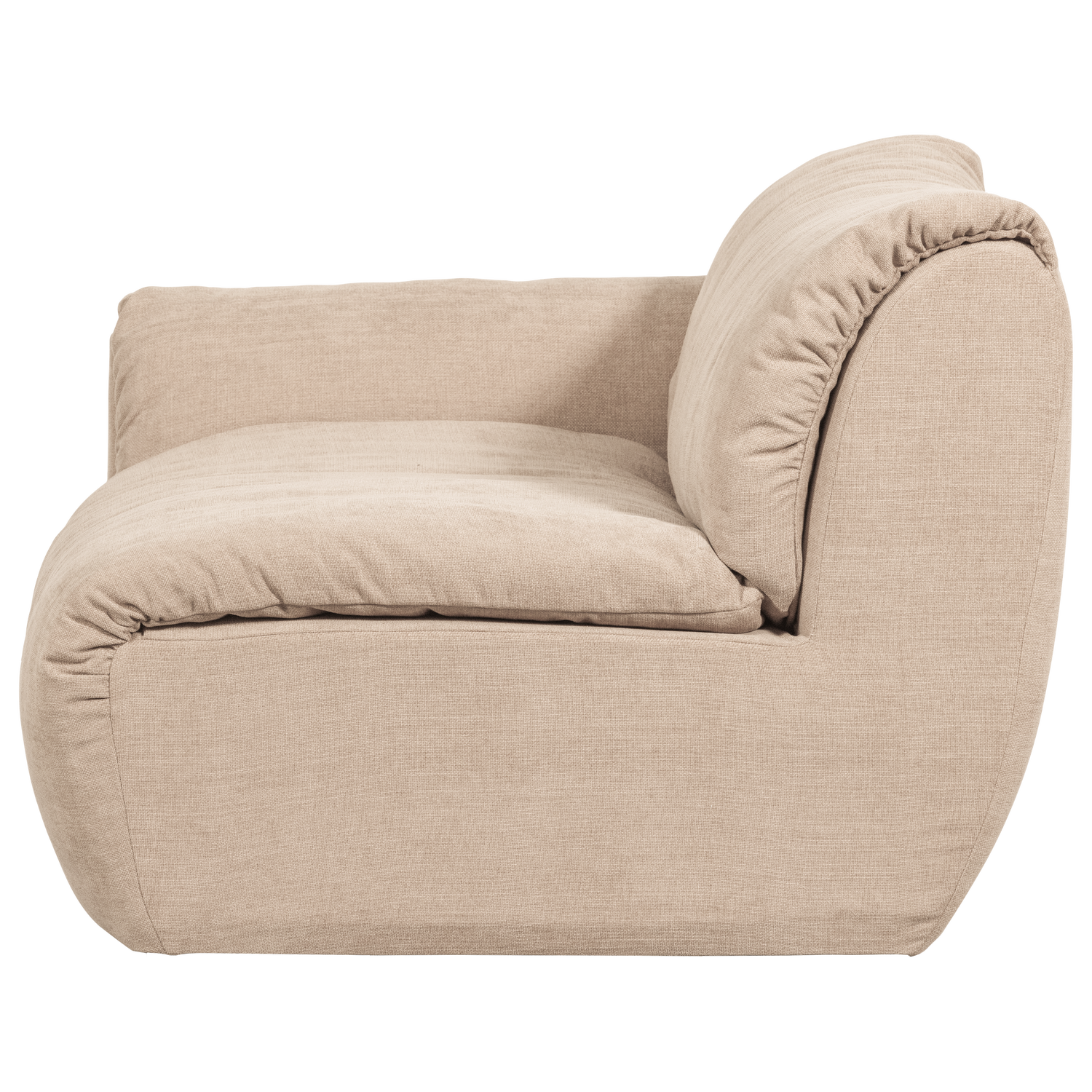 BAGGY 1-SITZER ELEMENT ARM LINKS GEWEBTE CHENILLE SAND 377521-SN – Bild 3