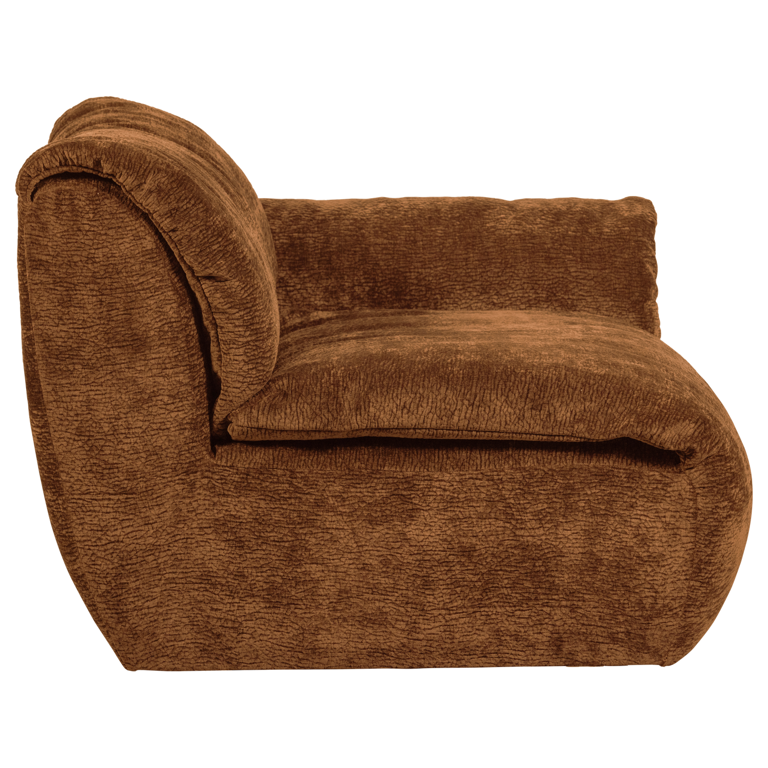 BAGGY 1-SITZER ELEMENT ARM RECHTS 3D CHENILLE MITTELBRAUN 377522-MB – Bild 4