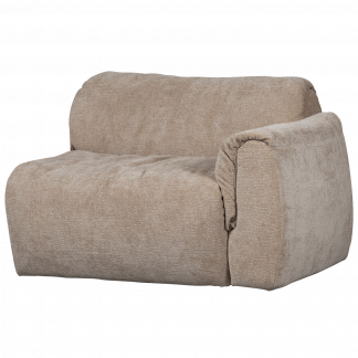 BAGGY 1-SITZER ELEMENT ARM RECHTS 3D CHENILLE SAND 377522-SA