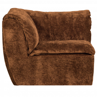 BAGGY ECKELEMENT 3D CHENILLE MITTELBRAUN 377523-MB