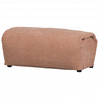 BAGGY HOCKER GEWEBTE CHENILLE ALTROSA 377524-OP