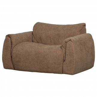 BAGGY LIEGESESSEL GEWEBTE CHENILLE BRAUN 377525-BR