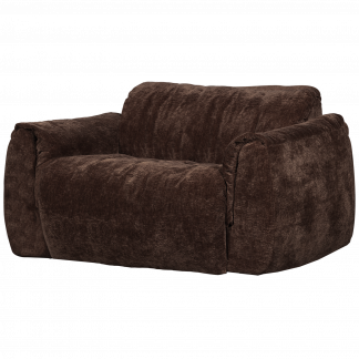 BAGGY LIEGESESSEL 3D CHENILLE DUNKELBRAUN 377525-DB