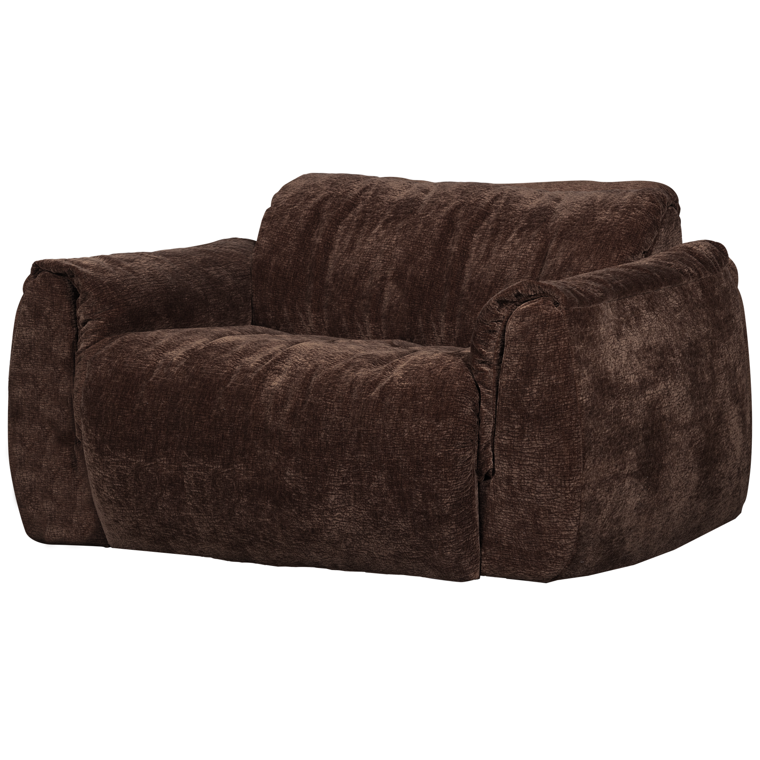 BAGGY LIEGESESSEL 3D CHENILLE DUNKELBRAUN 377525-DB