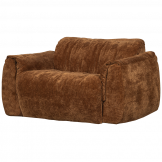 BAGGY LIEGESESSEL 3D CHENILLE MITTELBRAUN 377525-MB