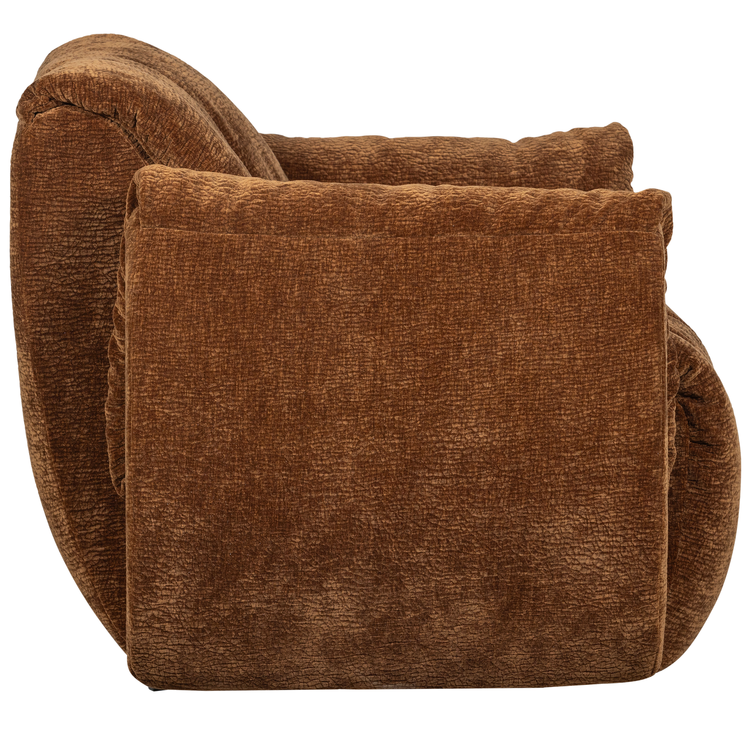 BAGGY DREHSESSEL 3D CHENILLE MITTELBRAUN 377526-MB – Bild 5