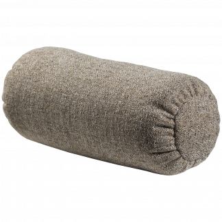 BAGGY ROLLENKISSEN 50xO23CM WEBSTOFF BRAUN MELANGE 377527-BM
