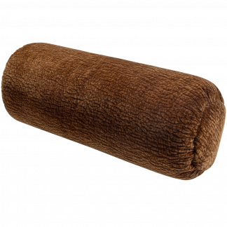 BAGGY ROLLENKISSEN 50xO23CM 3D CHENILLE MITTELBRAUN 377527-MB