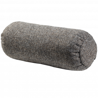 BAGGY ROLLENKISSEN 50xO23CM WEBSTOFF WARMES GRAU MELANGE 377527-WM