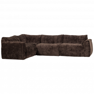 BAGGY ECKBANK LINKS 3D DUNKELBRAUN 377528-DB
